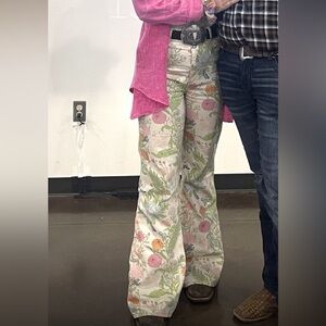 Wrangler x Billabong floral print wanderer pants